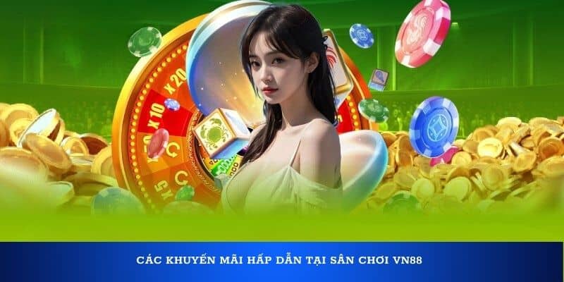 Các khuyến mãi hấp dẫn tại sân chơi VN88