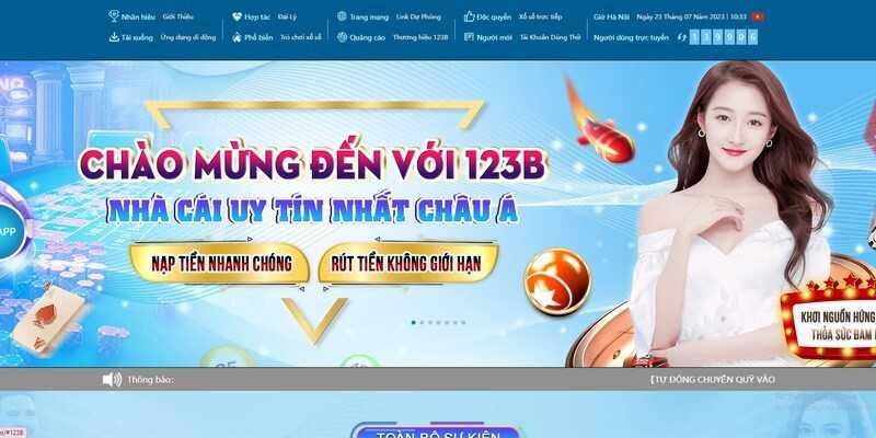 123B – Nhà cái mới nổi bật với nhiều ưu đãi bất tận