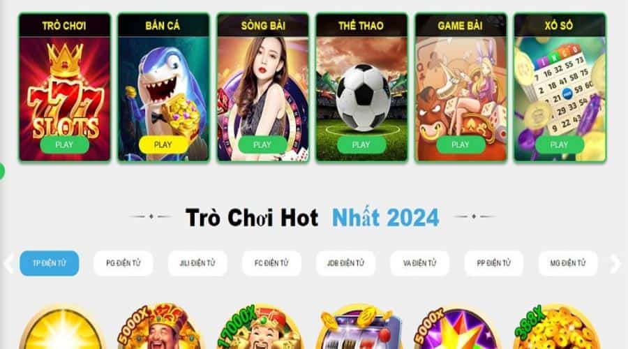 Hàng loạt sân chơi đình đám đang có tại 123win