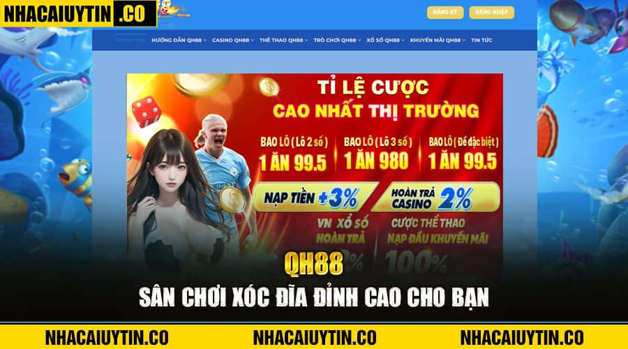 QH88 - Sân chơi xóc đĩa đỉnh cao cho bạn